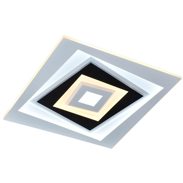 Люстра светодиодная Victoria Lighting Impression/PL500 с пультом ДУ 186 Вт бело-черный 