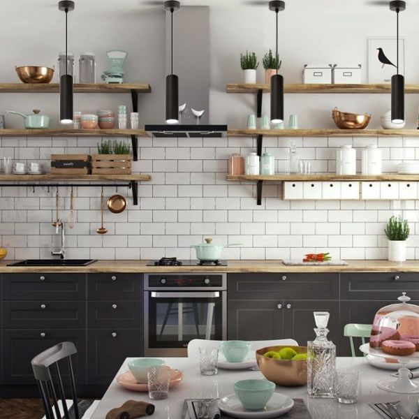 Підвіс LightMaster MLS101 MR16 1x10 Вт GU10 чорний 