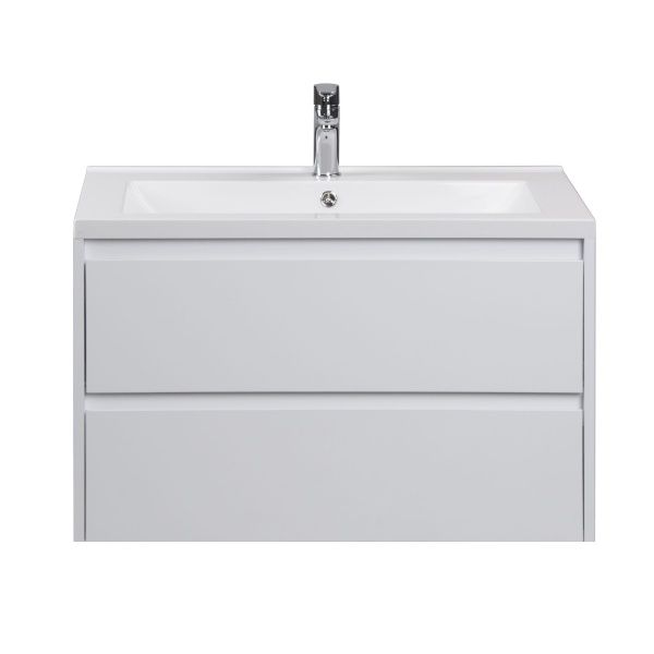 Тумба подвесная Мойдодыр Marko 80 с умывальником Cosmopolitan 80