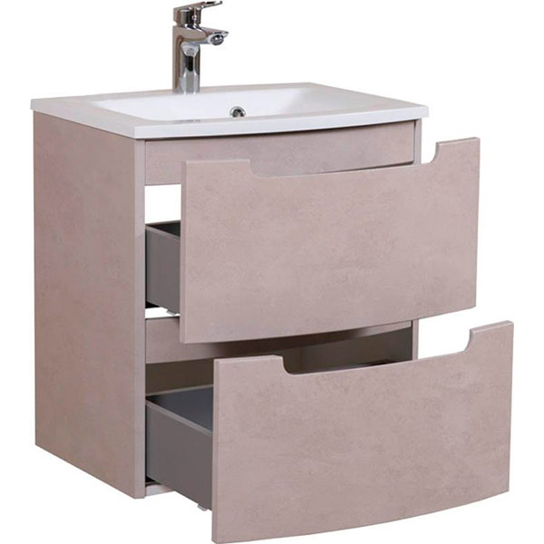 Тумба подвесная Aqua Rodos HeadWay 60 см консольная под умывальник Easy 60 и Дельта 60