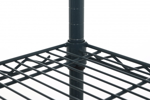 Стелаж PROзапас зелений 1800x760x360 мм метал полиця 4 шт. 