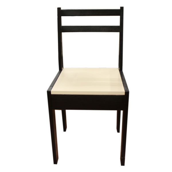 Стілець кухонний Trembita зі спинкою венге-ваніль 800х390х390 мм