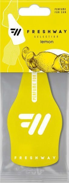 Ароматизатор підвісний FRESHWAY Selection Lemon