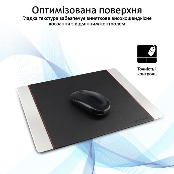 Коврик для мышки Promate MetaPad-Pro Silver (metapad-pro.silver) 