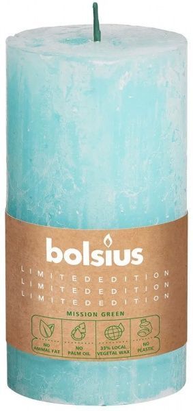 Свеча Divine Earth Рустик 130/68мм Небо Bolsius