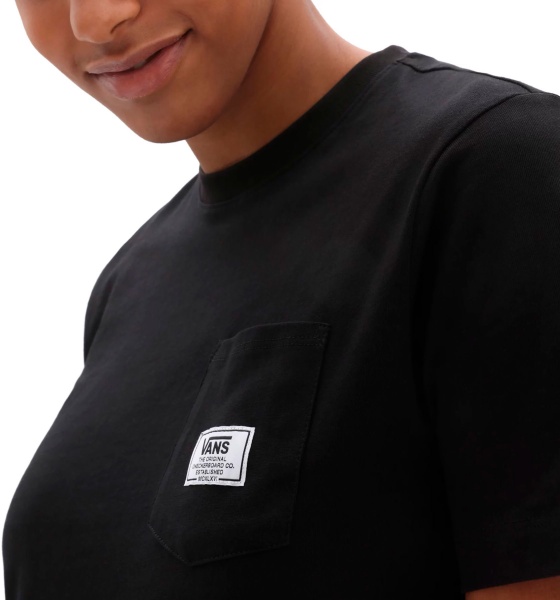 Футболка Vans CLASSIC PATCH POCKET VN0A5I8FBLK1 р.L чорний