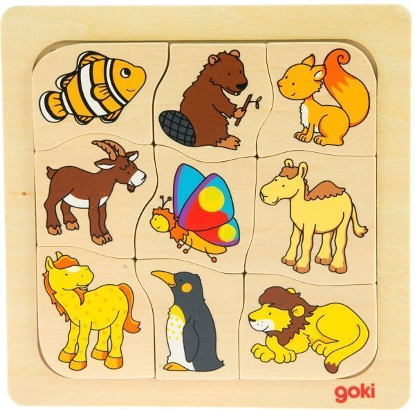 Игра-пазл GoKi Где я живу 56725