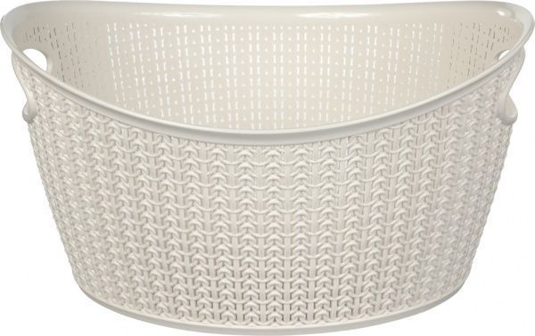 Корзина Ucsan Plastik кремовий 185x350x290 мм