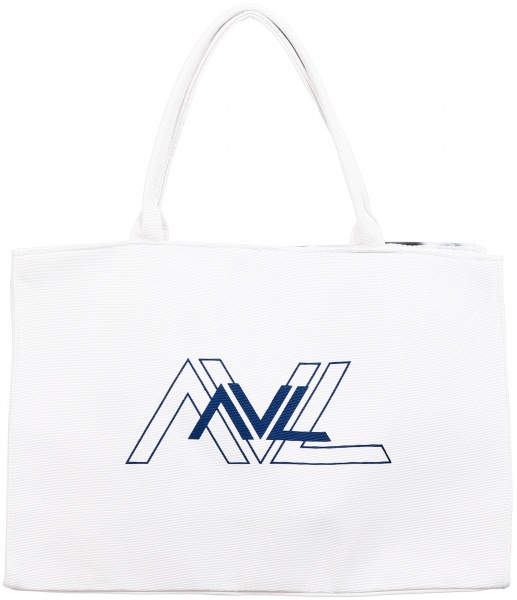 Сумка пляжна AVL Visual 45x31x16 синьо-коричневий