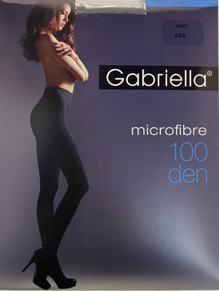 Колготки женские Gabriella 124 MICROFIBRE 100 den р. 2 серый