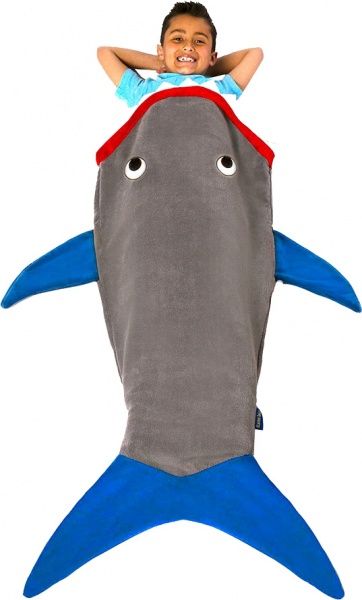 Плед-спальник BLANKIE TAILS Акула BT0003G-B