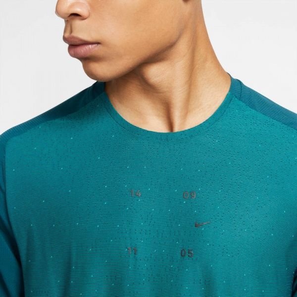 Футболка Nike M NK TCH PCK TOP HYBRID SS CJ5731-347 M бірюзовий