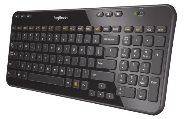 Клавіатура Logitech Wireless Keyboard (920-003095) K360 black 