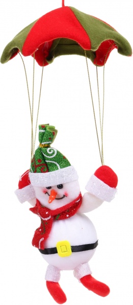 Декоративная подвеска Снеговик 22 см разноцветный HF21F65