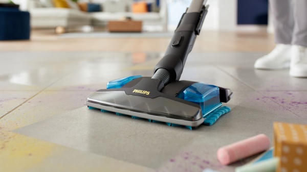 Пылесос аккумуляторный Philips XC8349/01 black/blue 