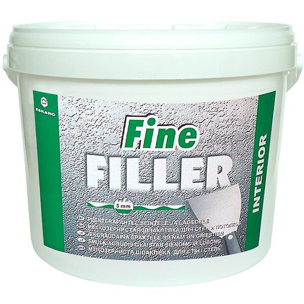 Шпаклевка Eskaro Fine Filler внутренняя 2.5 л