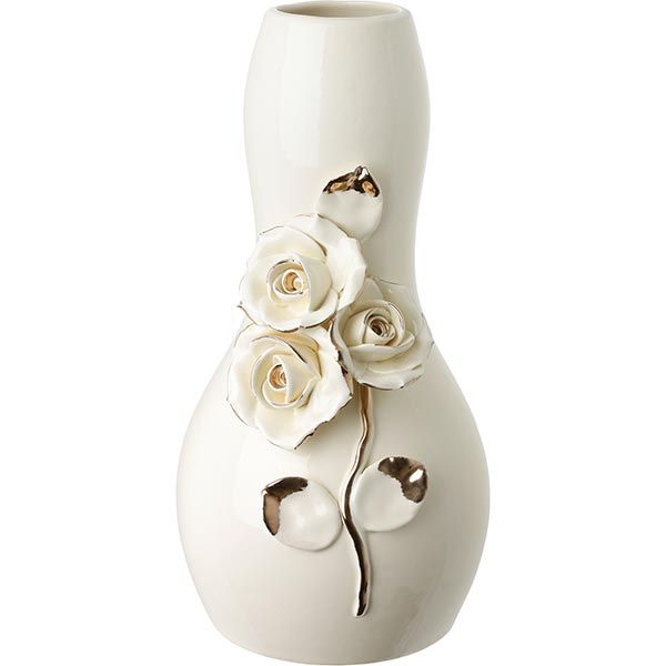 Ваза декоративная Лея коричневая 35 см