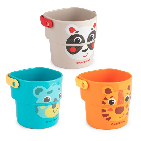 Іграшка для ванни Canpol Babies Hello Little 3 шт.