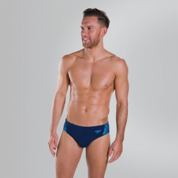Плавки Speedo Boom Splice 7cm Brief 8-10854C577 р.32 синій
