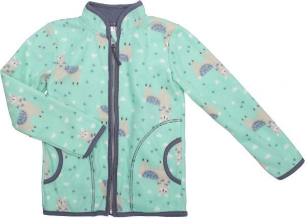Кофта для дівчаток Luna Kids флісова р.128 салатовий 