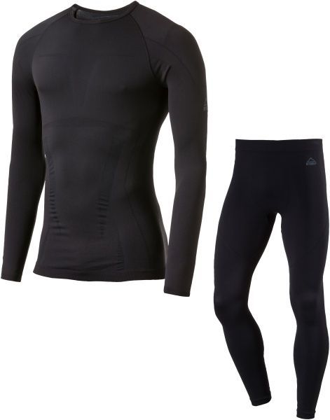 Комплект термобілизни McKinley SET Yacob ux/Yanik ux 280832-057 L чорний