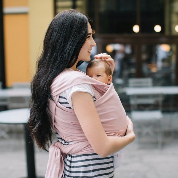 Слинг-шарф Орхидея Love & Carry розовый 