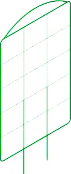 Сетка опора для растений радиусная 1500x1000 мм