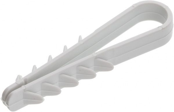 Дюбель швидкого монтажу для кабелю Smart X 10 мм круглий 100 шт. білий 