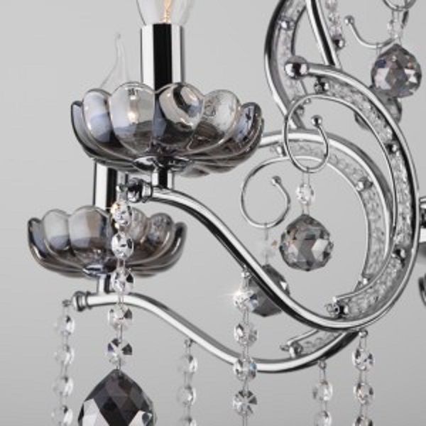 Люстра підвісна Strotskis Brezza 5x60 Вт E14 хром 10107/5 