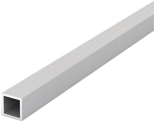 Труба профільна квадратна алюміній АЛЮПРО анодована 20x20x2x2000мм