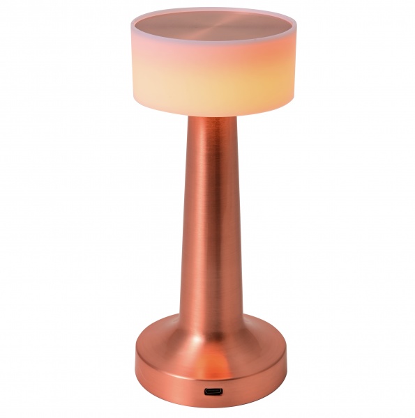 Настільна лампа мідний Emma/TL1 copper 