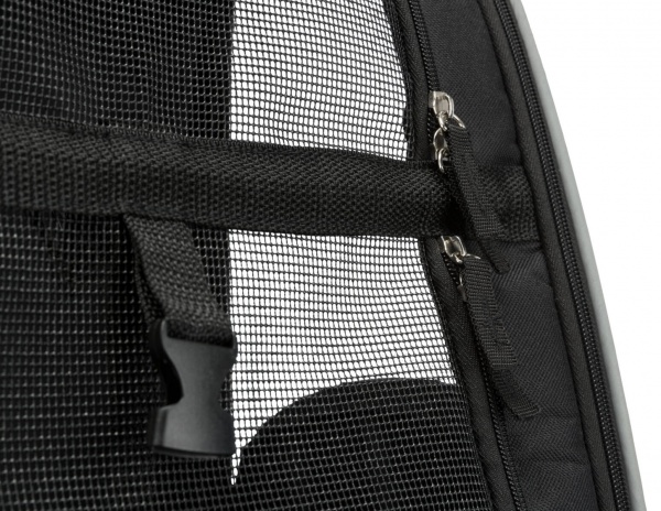 Сумка-рюкзак Trixie для собак Trolley из полиэстера черный с серым до 8 кг (2880) 