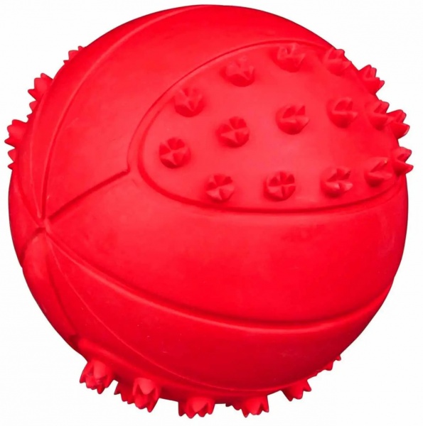 Игрушка Trixie для собак Мяч резиновый с пищалкой 6 см в ассортименте 34841