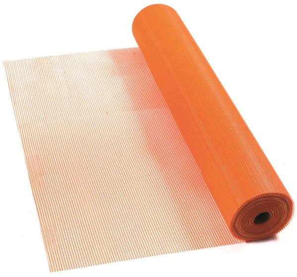 Стеклосетка штукатурная щелочестойкая Masterplast Masternet Facade 145 5х5 оранжевая (рулон 45 кв.м)