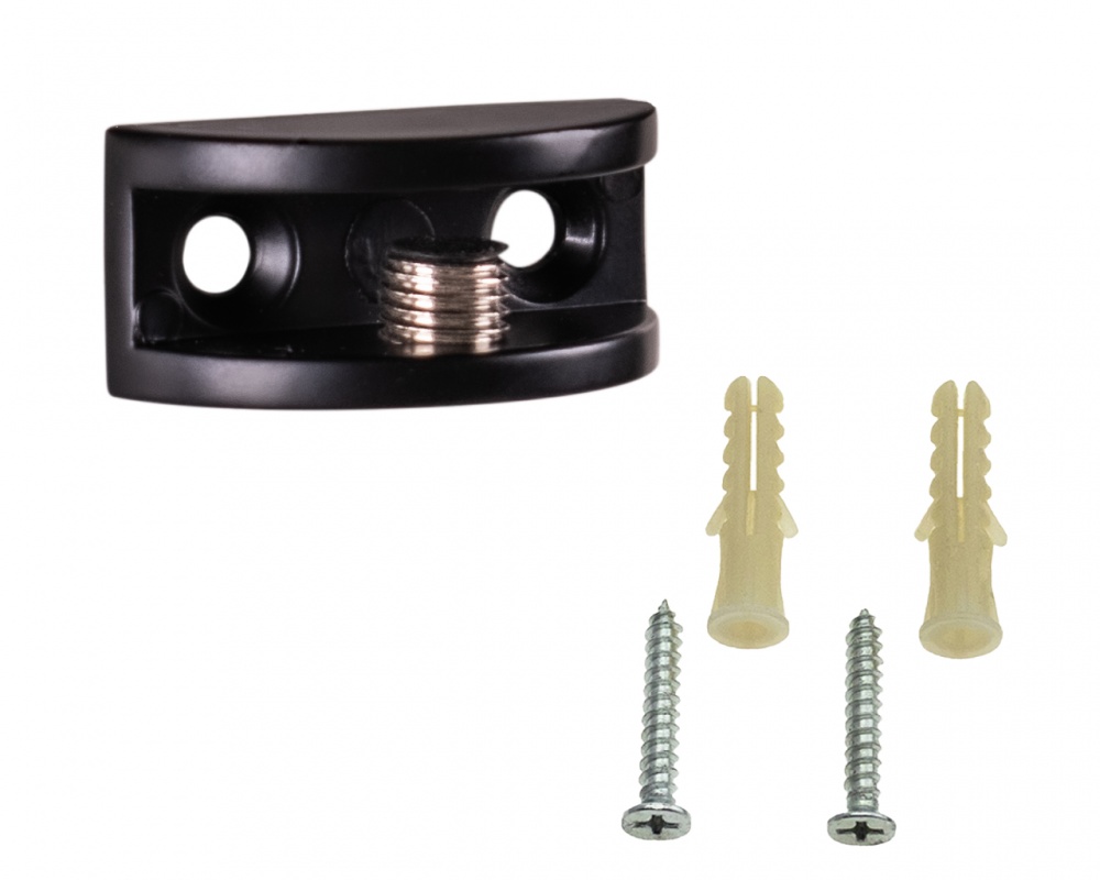 Тримач для полиць DC DM 02 BLKM Чорний Матовий 2 шт