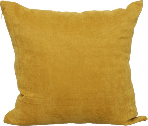 Подушка декоративная Велмарт 45x45 см горчичный 