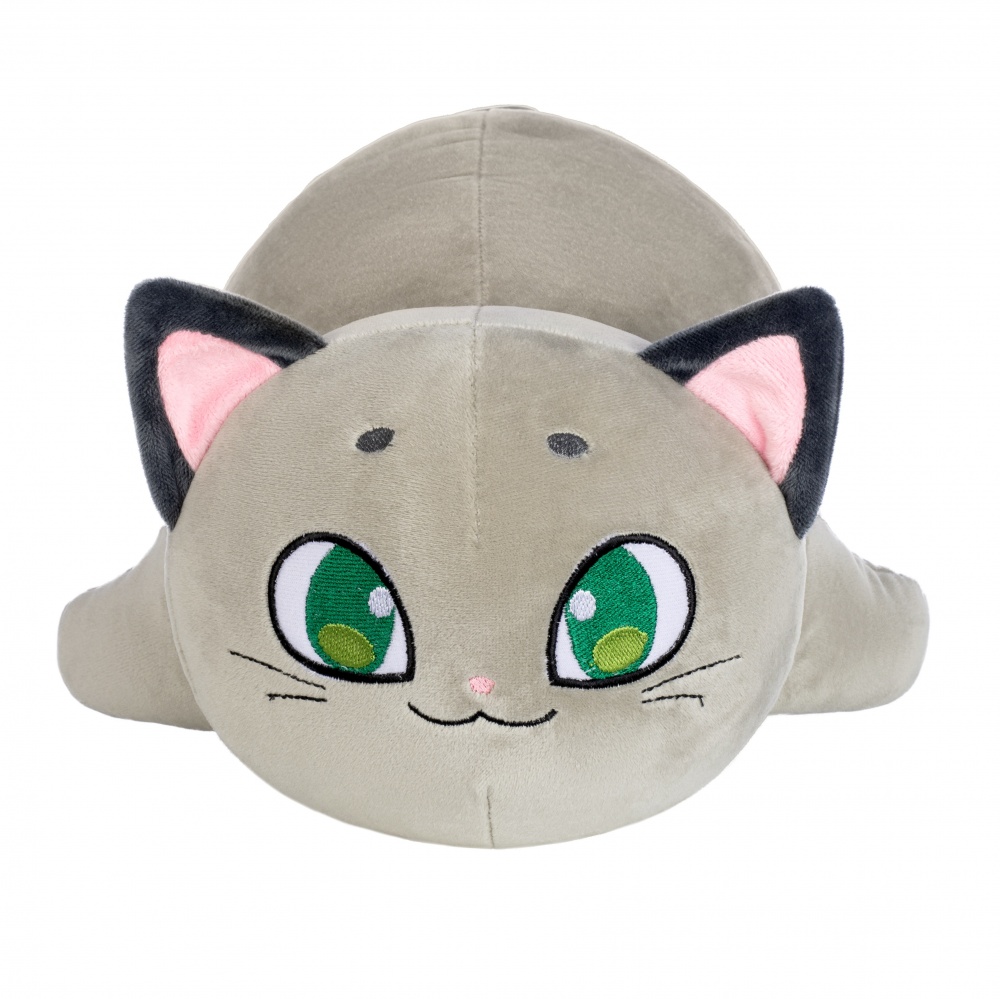 М'яка іграшка подарункова INKATOYS Котик Кацумі сірий KAIK1_SU