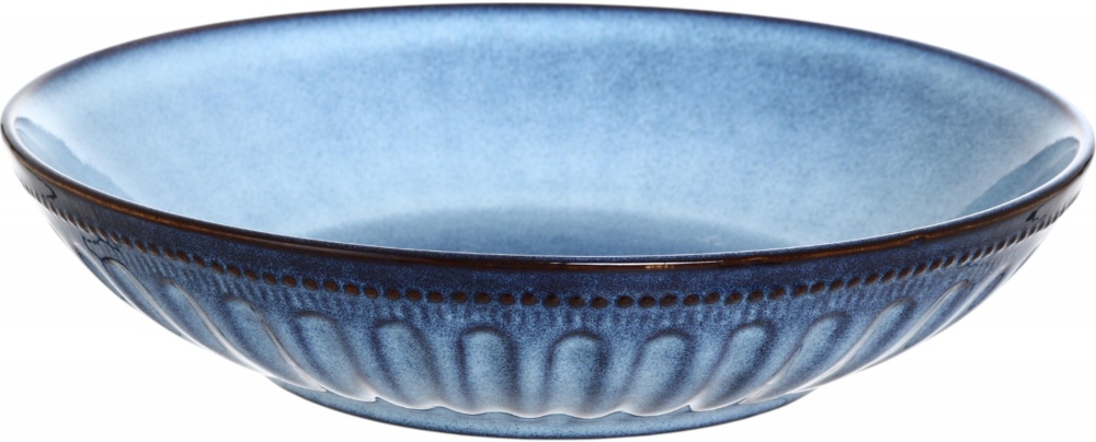 Тарелка суповая Fiora Blue Quartz 21,5 см 850 мл