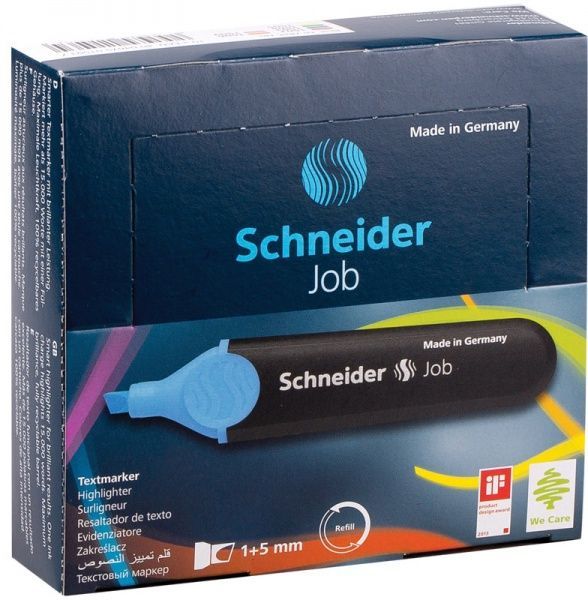 Маркер текстовый JOB 1503 S1503 синий 