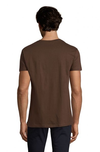Футболка Sol's р. L темно-коричневый 