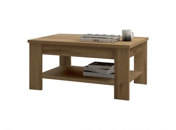 Стол журнальный Kent II дуб вотан 920x670x450мм Accord 