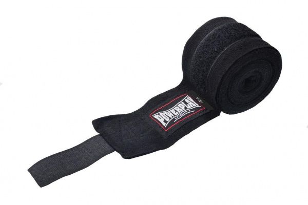 Боксерские бинты PowerPlay уни. 4 м черные PP_3047 