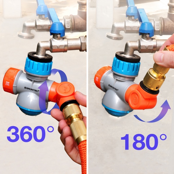 Адаптер Gruntek с шарнирным штуцером 296222240