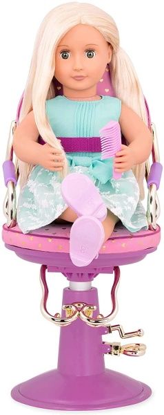 Набор аксессуаров Our Generation Кресло для салона фиолетовое BD37414