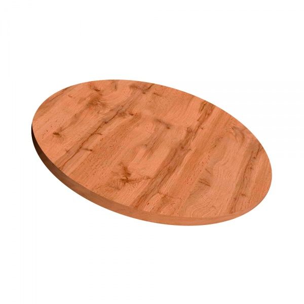 Столешница DC 900x900x25 мм дуб тахо