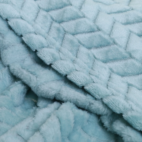 Плед flannel plush 200x220 см аква La Nuit 