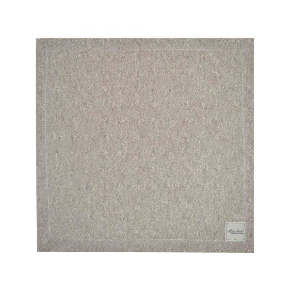 Серветка La Nuit Lurex Капучино 40x40 см 