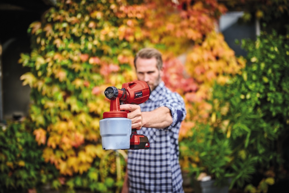 Краскораспылитель Einhell TC-SY 18/60 Li 18 V + (1x2,5Ah) 4512097+4260025