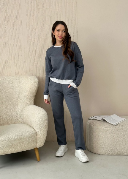 Костюм женский Прованс Dolly р. M серый