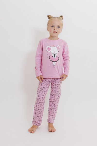 Пижама для девочек KOSTA р.146–152 розовый 2679-7 